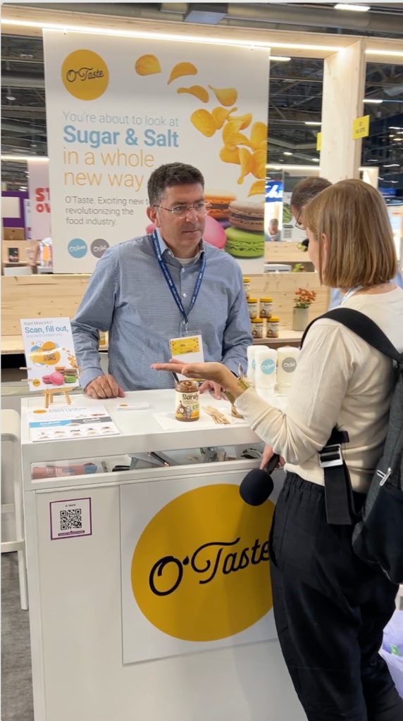 Omer Shoham - VP Marketing & Sales of OTaste with Malwine Steinbock Food Scouting
