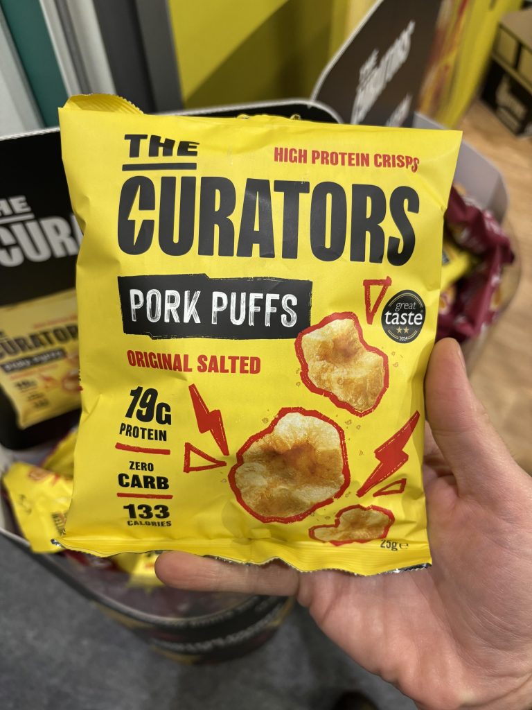Curators Puff Protein snacks